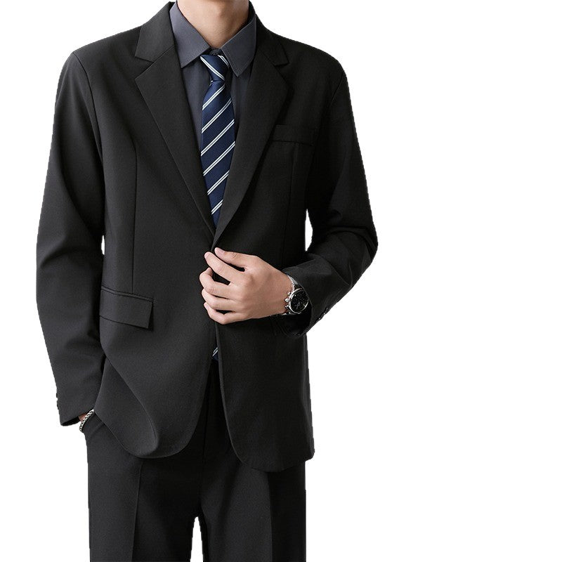 Mens Korean-style Trendy Casual Business Blazer