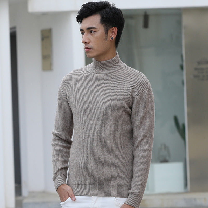 Fashionable Thickened Casual Knit Base Layer