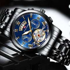 Tourbillon Multifunction Watch For Men