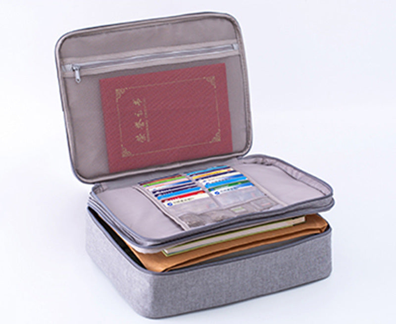 Household Large-capacity Multi-function Document Storage Bag