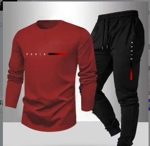 Fashion Trend Long-sleeve Pants Set