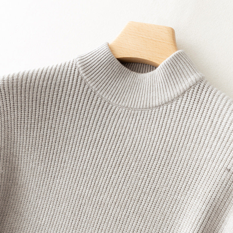 Fashionable Thickened Casual Knit Base Layer