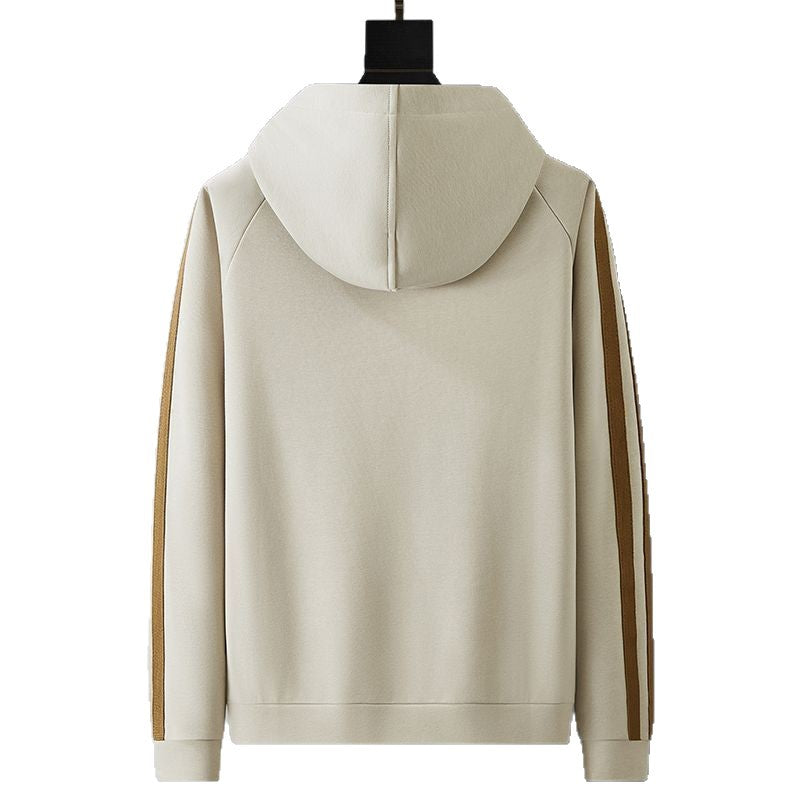 Mens Hoodie And Slim-Fit Versatile Pants Two-Piece Set