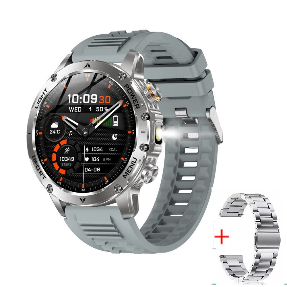 Smart Watch Super Large Battery 1000 MA Full HD Screen Outdoor Men's Sports Double Strap