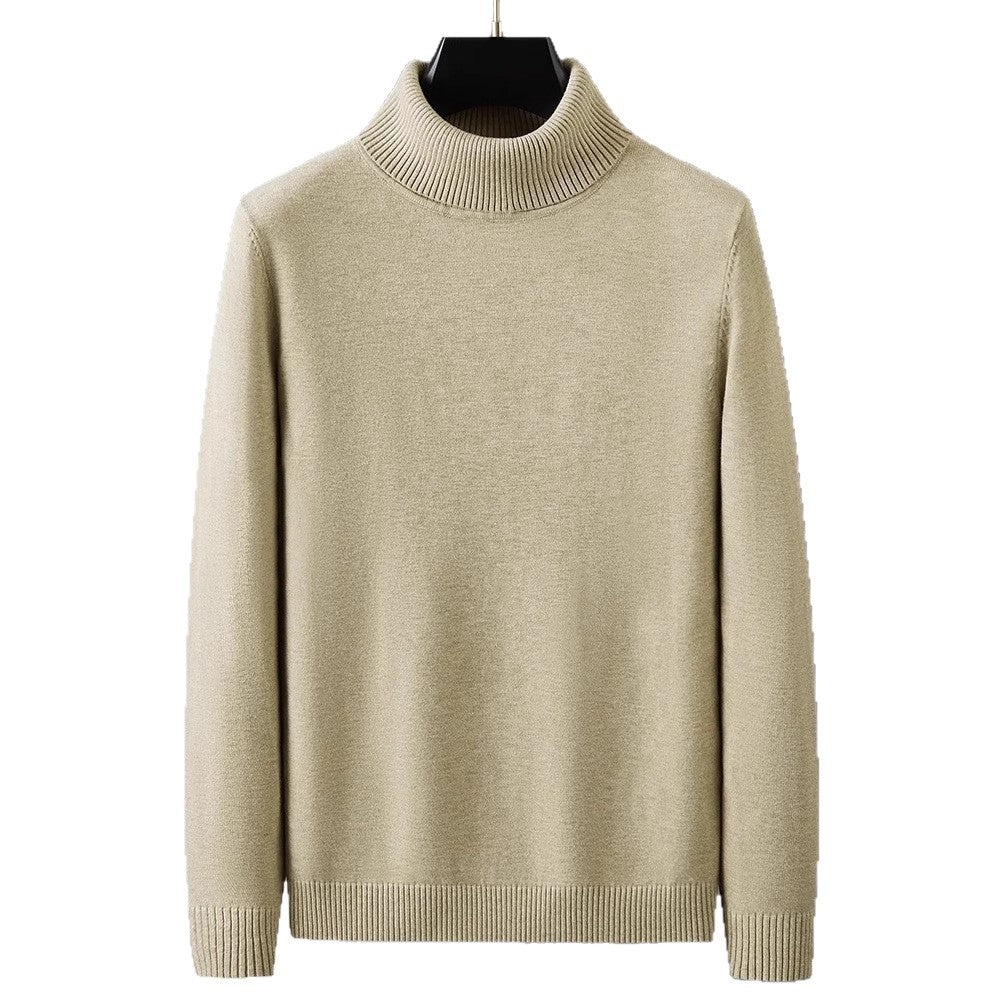New Mens Soft Casual Warm Turtleneck Sweater