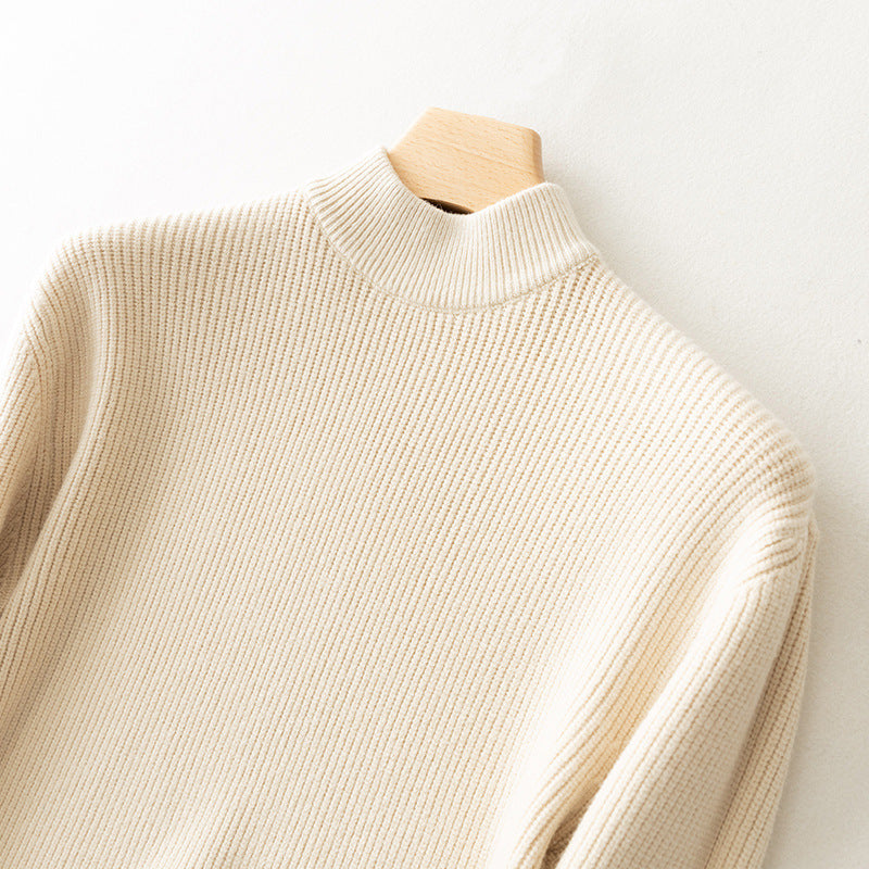 Fashionable Thickened Casual Knit Base Layer